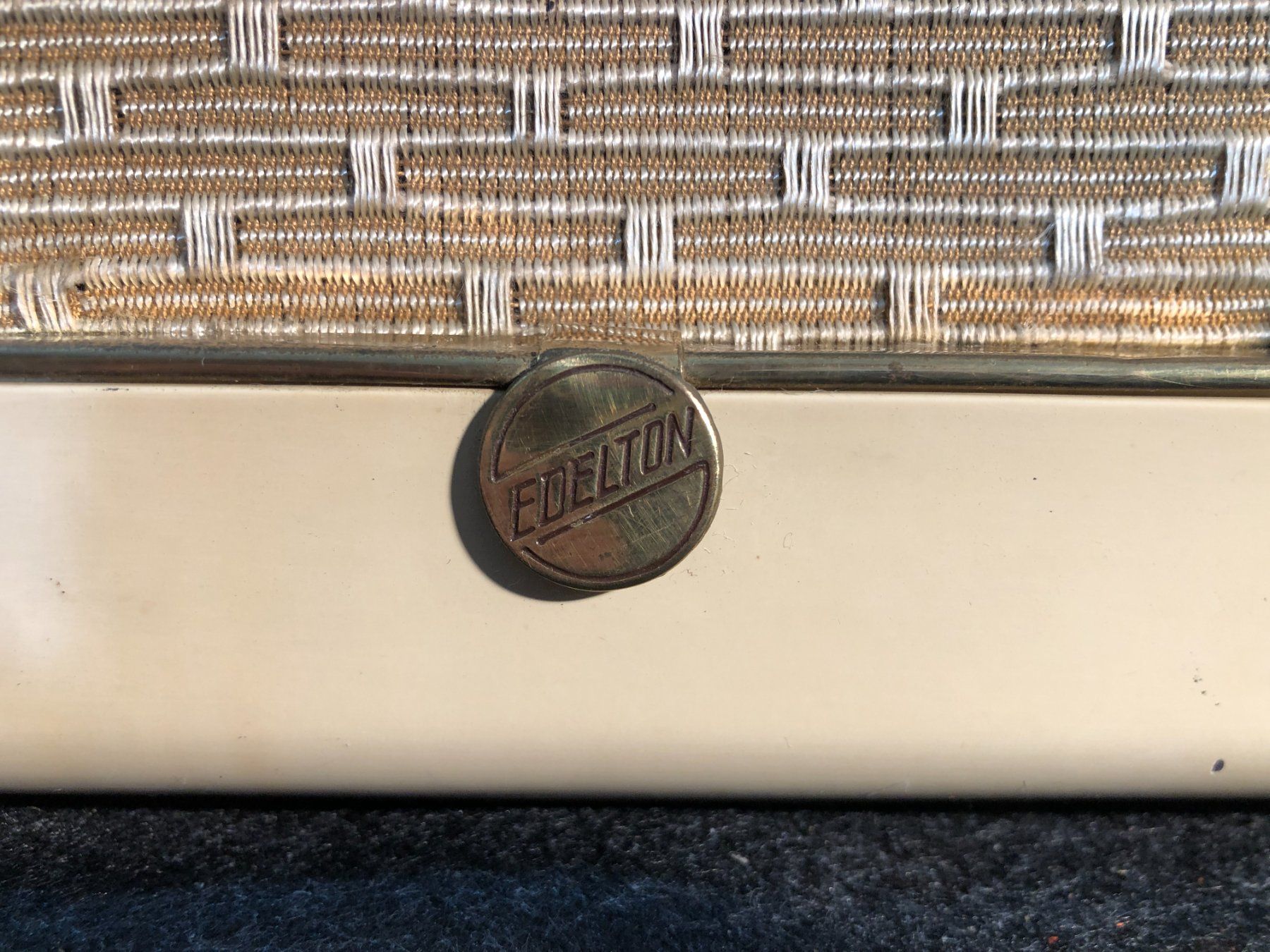Lautsprecher: Enceinte vintage. "Edelton" en bakélite. – Gebraucht aus Saignelégier von Dubois_Vintage 4