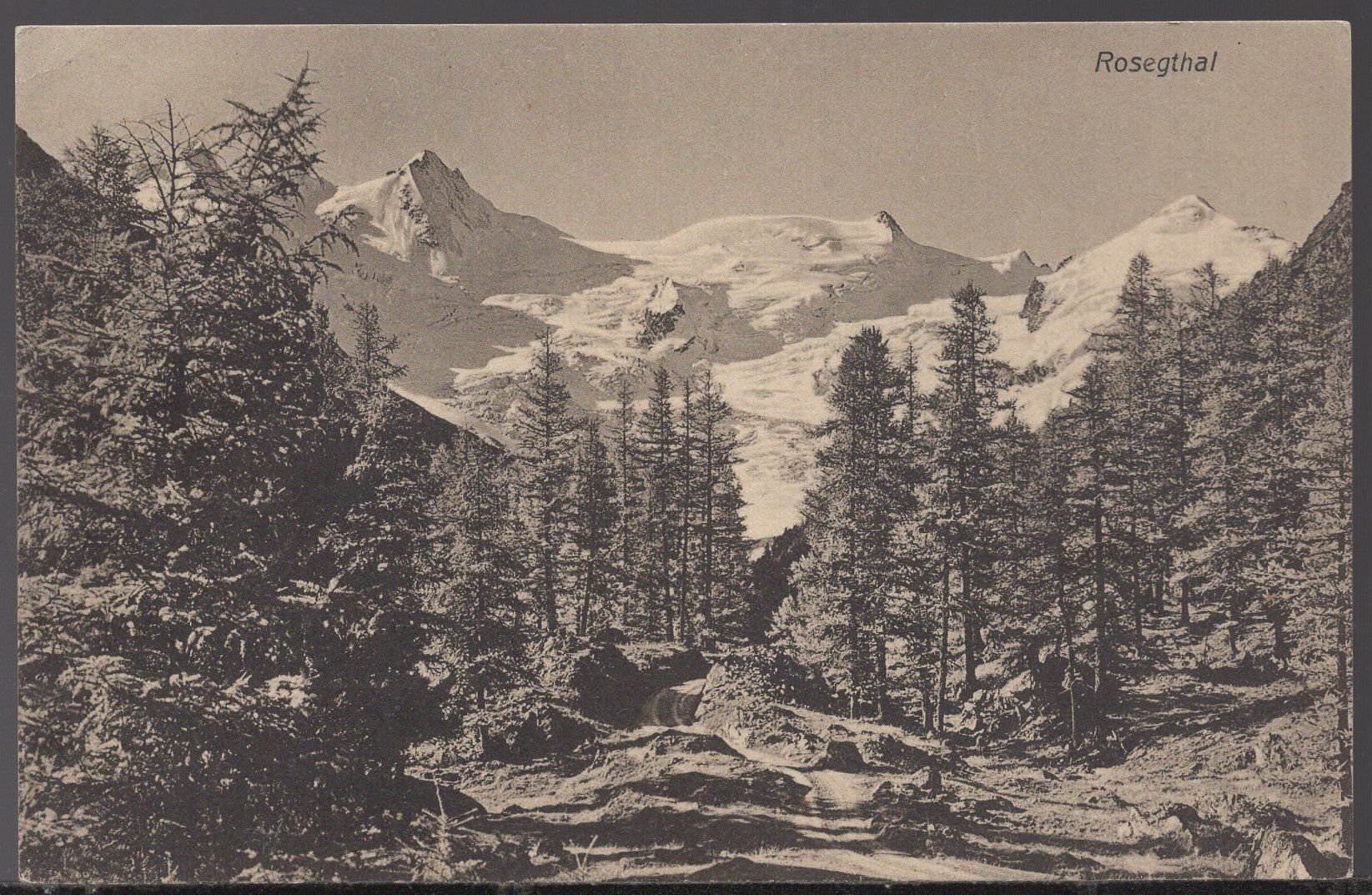 Cartoline postali: Rosegtal – Usato da Aarau venduto da kufi44