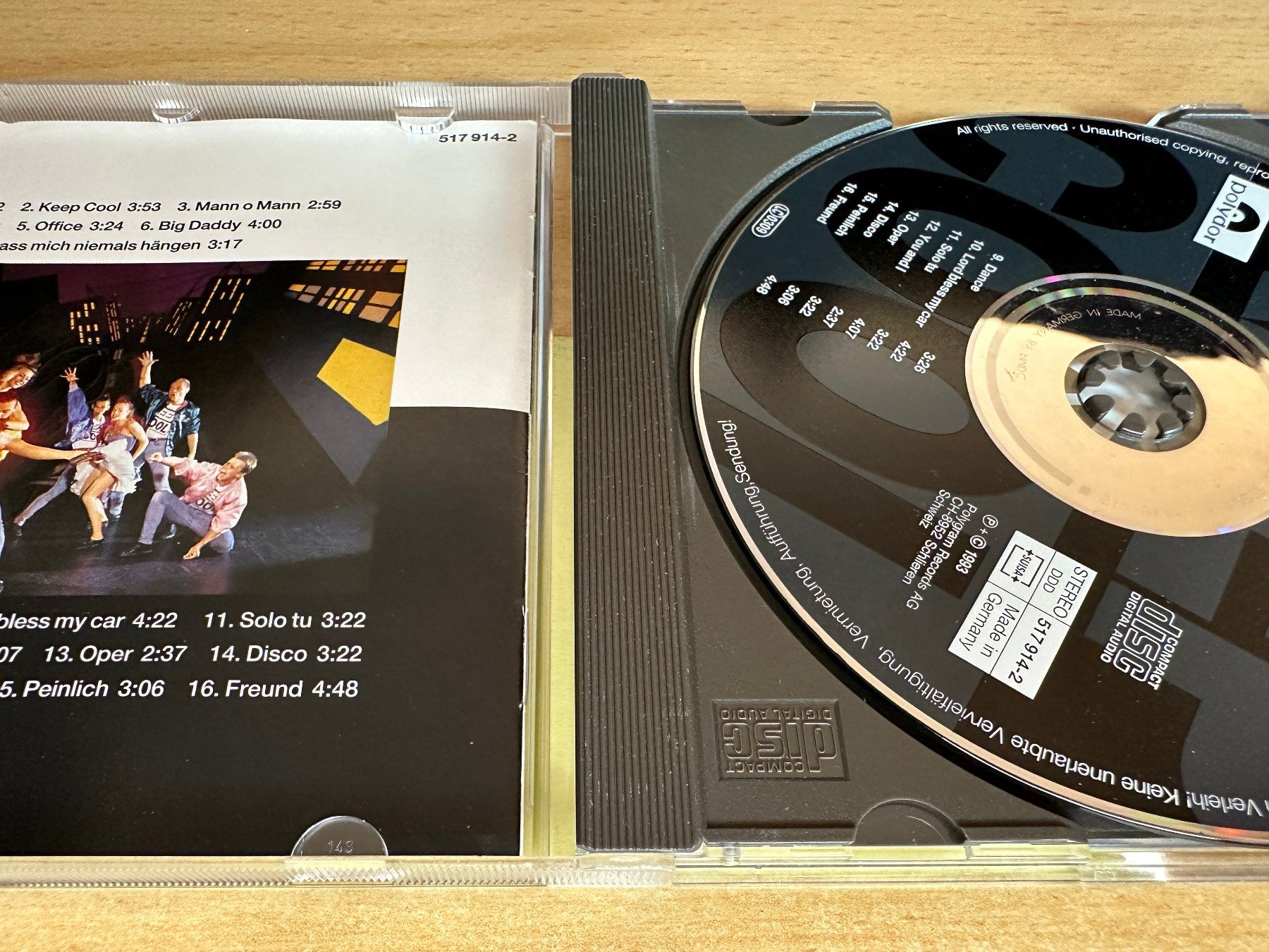 CD: Marco Rima – Keep Cool – Usato da Rikon im Tösstal venduto da Alpenmutz 2