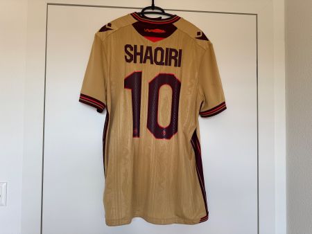 FC Basel Xherdan Shaqiri Trikot Limited Gold Version