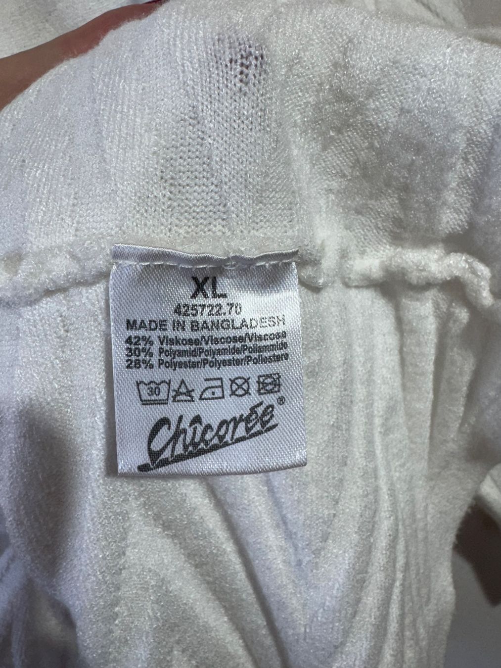 Pullover & Sweatshirts: Weisser Pullover von Chicoree Gr. XL – Gebraucht aus Grosswangen von second_hand_dress 3