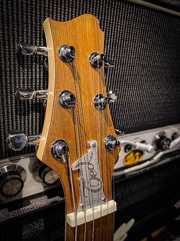 Musikinstrumente: Ted Guitar Sapyr "indus" – Gebraucht aus Montreux von Alligator-AMPS 4