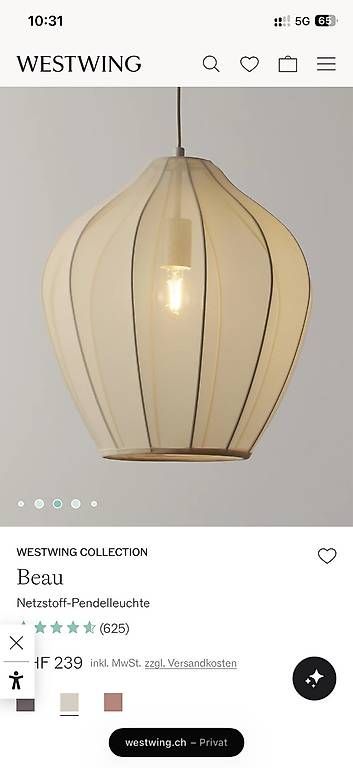 Lampes: Westwing Beau Lampe – D'occasion à Basel par O.C.L 1