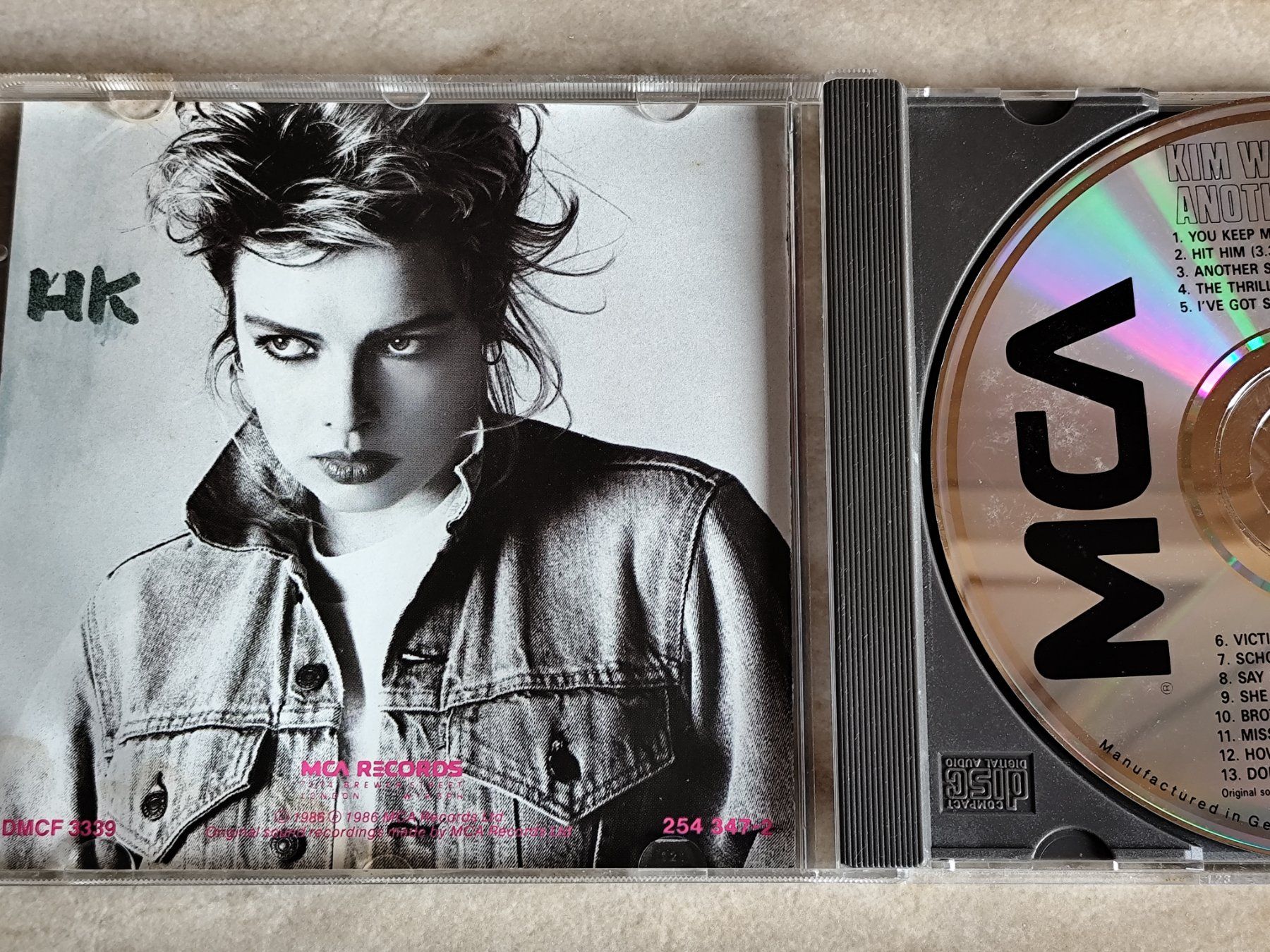 CD: KIM WILDE - ANOTHER STEP, (1986) MCA Records Ltd. – Usato da Ermenswil venduto da easyric 2