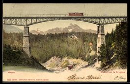 AK Gryon, Viaduc sur la Gryonne