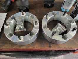 Spurverbreiterung ATV / Quad Polaris SMC Ram vo. Yamaha 