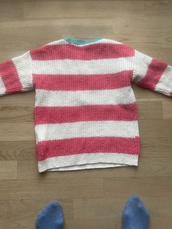Okäidi Mädchen Pullover, gestreift, Grösse 140