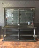 Meuble-vitrine vintage