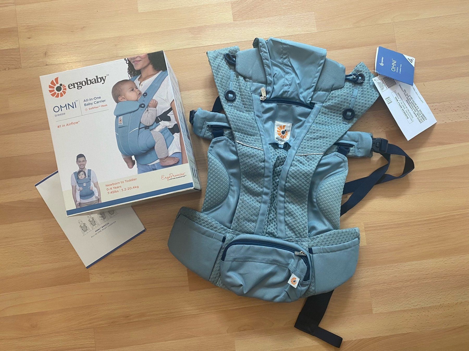 Ergo Baby Porte-bébés ventraux & dorsaux: Ergobaby Omni Breeze Babytrage – Neuf avec emballage d'origine à Buchrain par Sssschaller