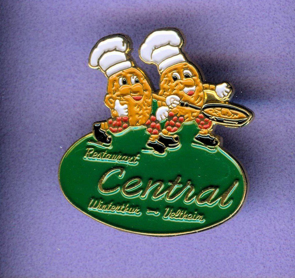 Placchette & Badge: Rest.  CENTRAL  Winterthur-Veltheim – Usato da Winterthur venduto da Sammleroase