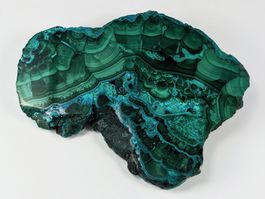 Chrysokoll-Malachit 11,6cm - 199 Gramm