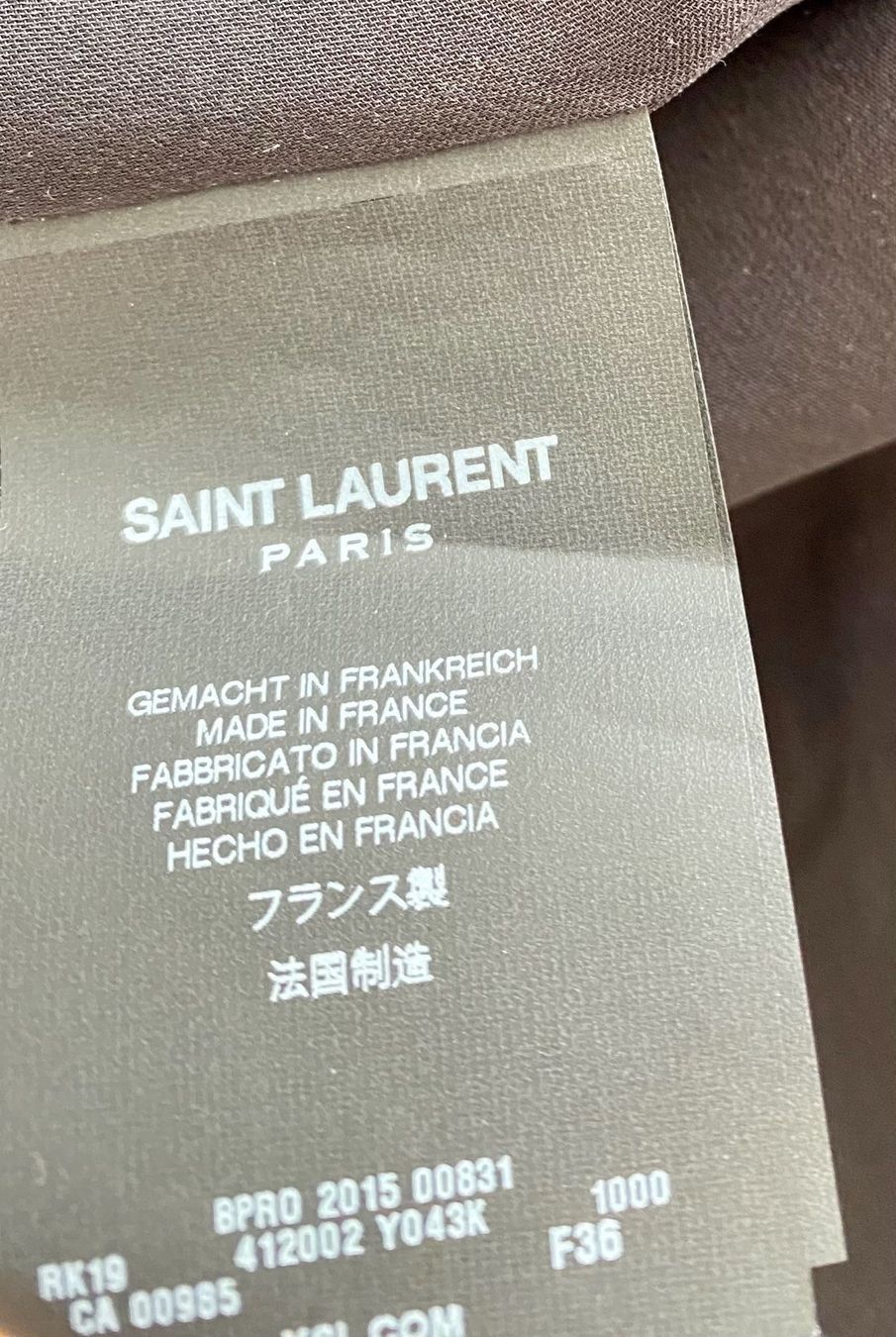 Saint Laurent Vestiti: 100 % Original Saint Laurent Paris Kleid – Nuovo (secondo la descrizione) da Belp venduto da Aliya 6