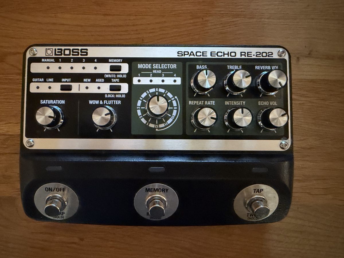 Boss Instruments de musique: Boss Space Echo RE-202 effects pedal - Almost new – D'occasion à Vordemwald par gerard.green