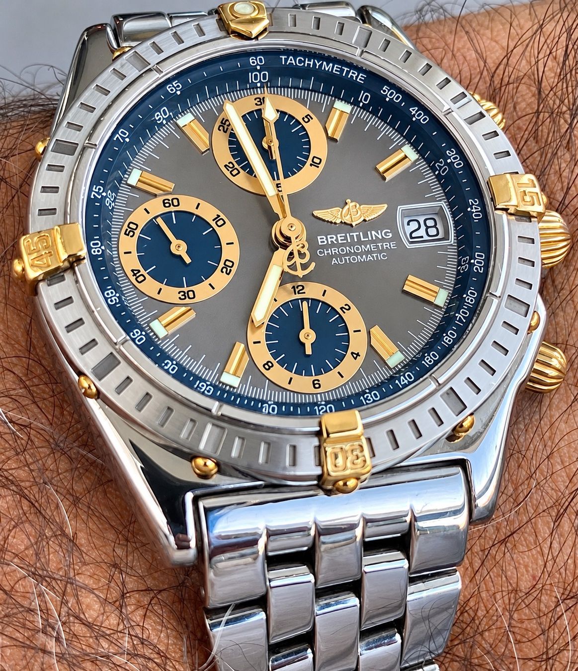 Breitling Orologi: BREITLING Chronometre Automatic – Usato da Horboden venduto da AsMa-64 1