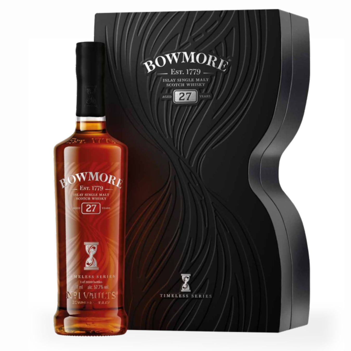 Bowmore Bevande alcoliche: Bowmore 27Y Timeless Series Release 2020 52.7% – Nuovo e nell'imballaggio originale da Wohlen AG venduto da MAXMALT