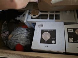Lagerräumung.Deko-Set LED Glaskugeln Laterne usw neuwertig
