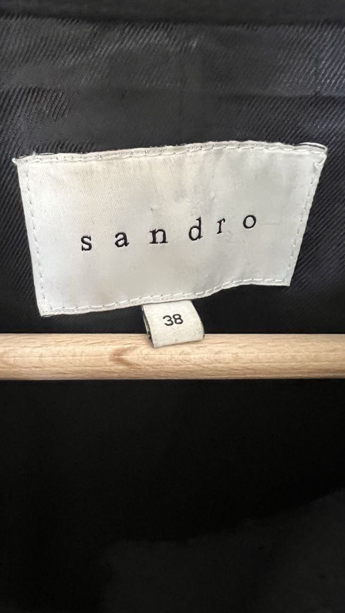 Sandro Cappotti: Manteau Sandro bleu marine – Usato da Martigny venduto da mae_tmr6 1