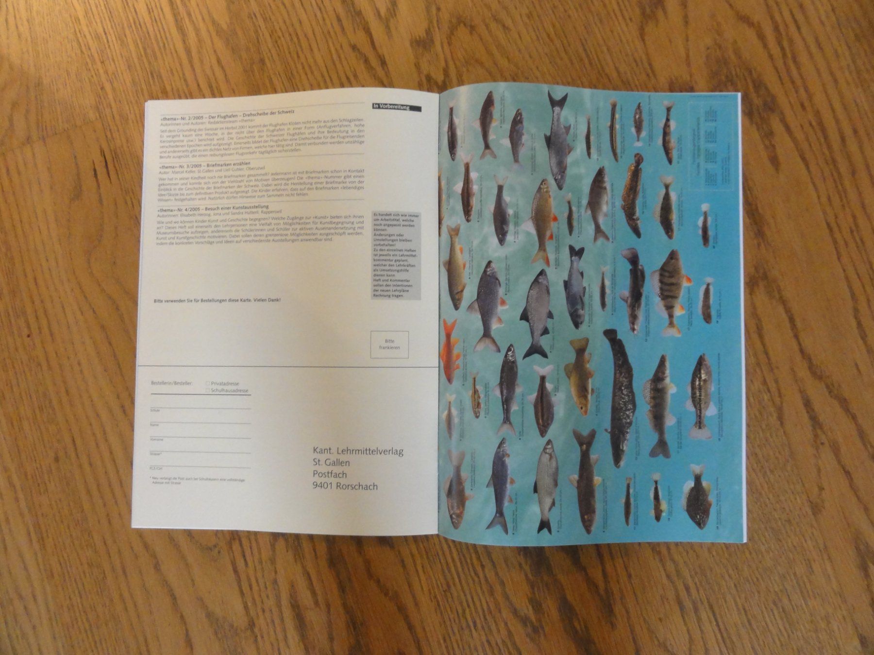 Riviste & Magazine: Fische in Schweizer Gewässern, thema Heft – Nuovo (secondo la descrizione) da Riedholz venduto da Taweva 3