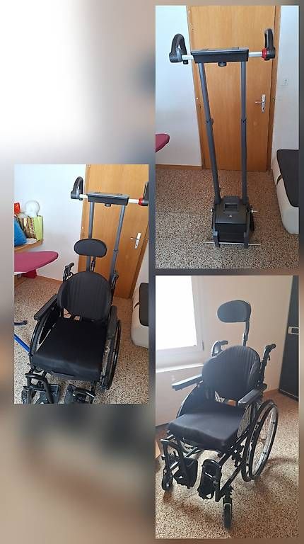 Sedie a rotelle: Küschall Compact (Manueller Rollstuhl) mit Scalamobil – Usato da Jona venduto da Mokona7