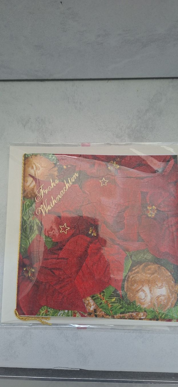 Cartoline: Weihnachtskarte / selbstgemacht / neu – Nuovo (secondo la descrizione) da Schwyz venduto da cla_8w6t