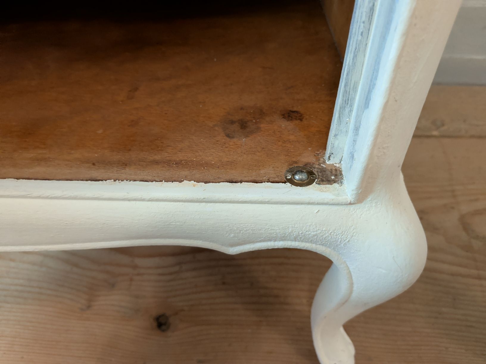 Comodini: Nachttisch/ Beistelltisch Shabby Chic Style, Weiss – Usato da Dietfurt venduto da Subforce1853 8