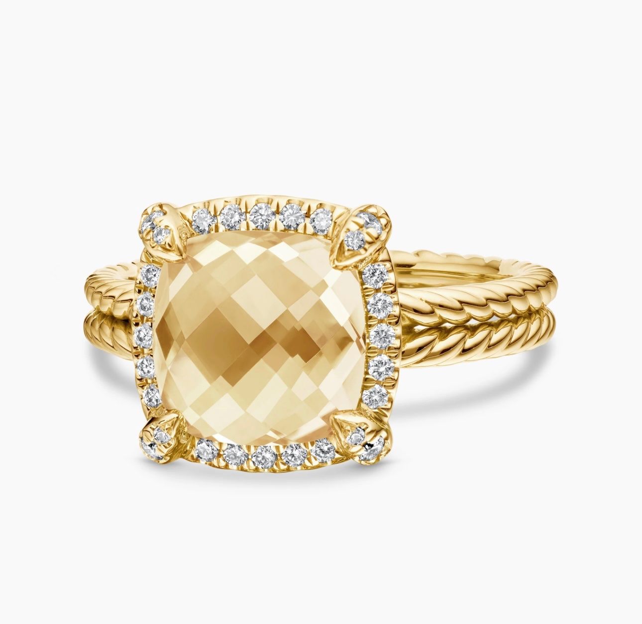 Anelli: David Yurman Chatelaine Cintrine and Diamonds Ring – Usato da Nyon venduto da My_wardrobe 1