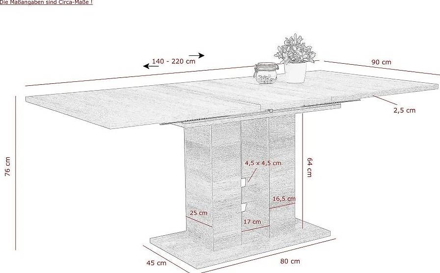 Set di tavolo e panche: Table à manger extensible bois et 6 chaises état neuf – Nuovo (secondo la descrizione) da Yvonand venduto da tyros5 2