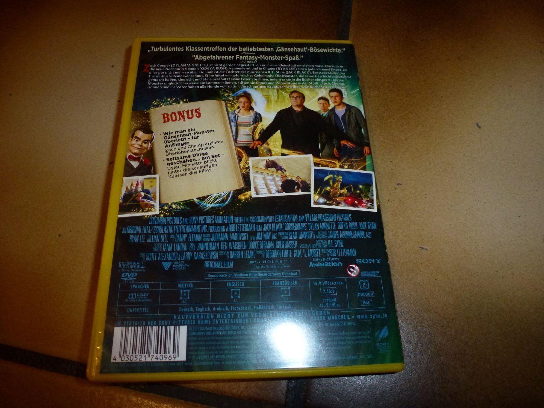 Tous les DVDs: Gänsehaut DVD – D'occasion à Olten par Disc-Verkauf 2