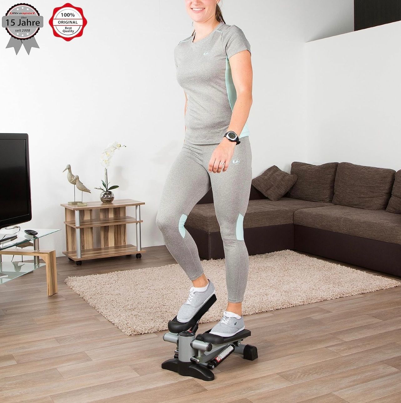 Vélos d'appartement: Ultrasport Swing Stepper mit Trainingscomputer – Neuf (Voir description) à Basel par Seifehuesli 6