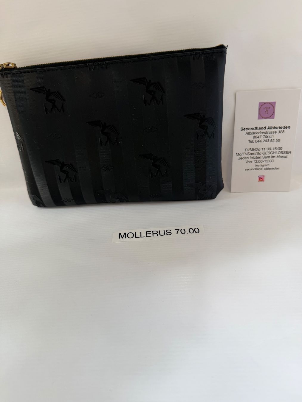 Maison Mollerus Kosmetikkoffer: Mollerus Etui – Gebraucht aus Zürich von SecondhandZurich