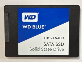 WD Blue 3D NAND SSD 1TB SATA 2.5" ab 1.-
