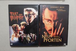 2xDVD Polanski Tanz der Vampire & Neun Pforten
