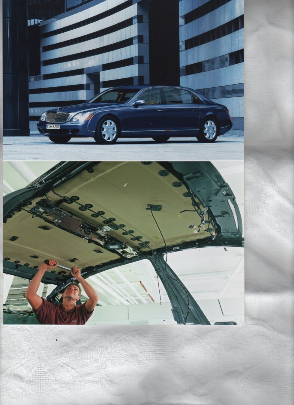 Maybach Documenti: Pressemappe Maybach 57 und Maybach 62 Guard – Nuovo e nell'imballaggio originale da Corminboeuf venduto da corbay 3