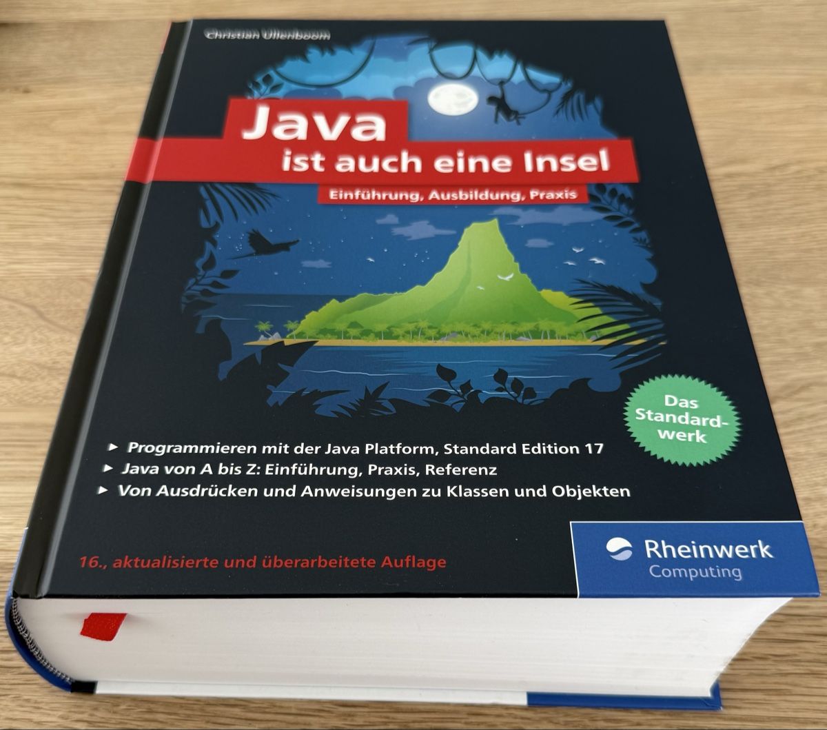 Libri: Java ist auch eine Insel – Ullenboom, 16. Auflage (Java 17) – Nuovo (secondo la descrizione) da Selzach venduto da tun_8bhl 1