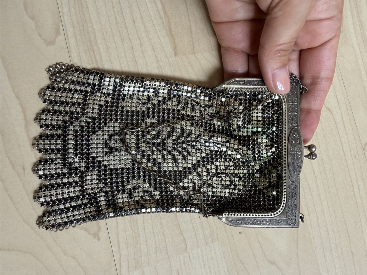 Borse da donna: Vintage Tasche Metall Netz – Usato da Birmensdorf ZH venduto da elibela 3
