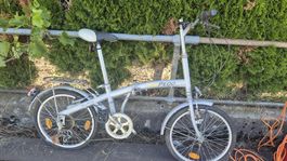Faltbares Fahrrad Top Peda Silber mit Gangschaltung 6-Gang