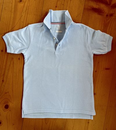 NEW - Polo bleu clair French Toast, 12/14 ans