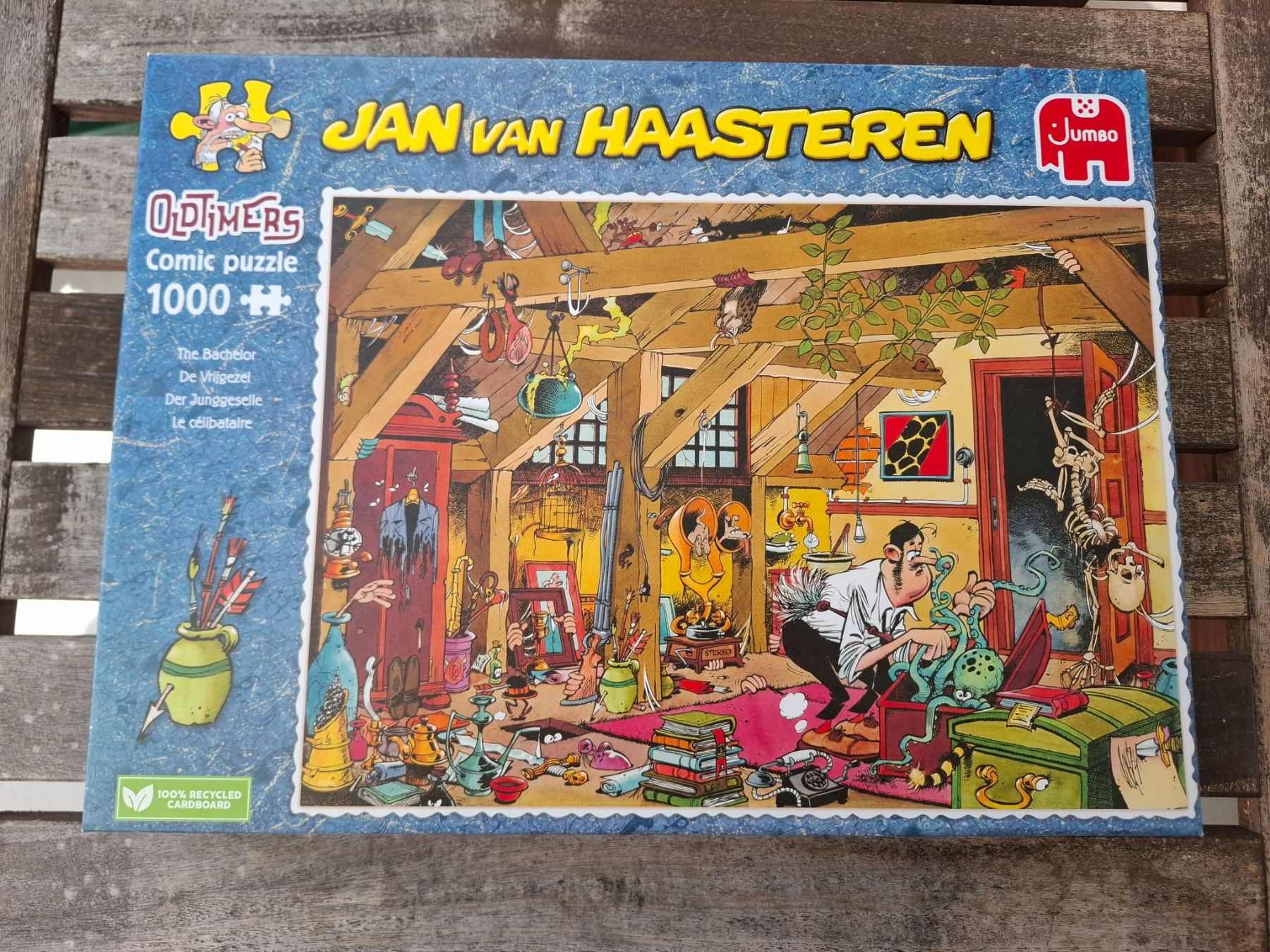 Puzzle: "Der Junggeselle" Puzzle von Jan van Haasteren – Usato da Jonen venduto da h-blxgirl79