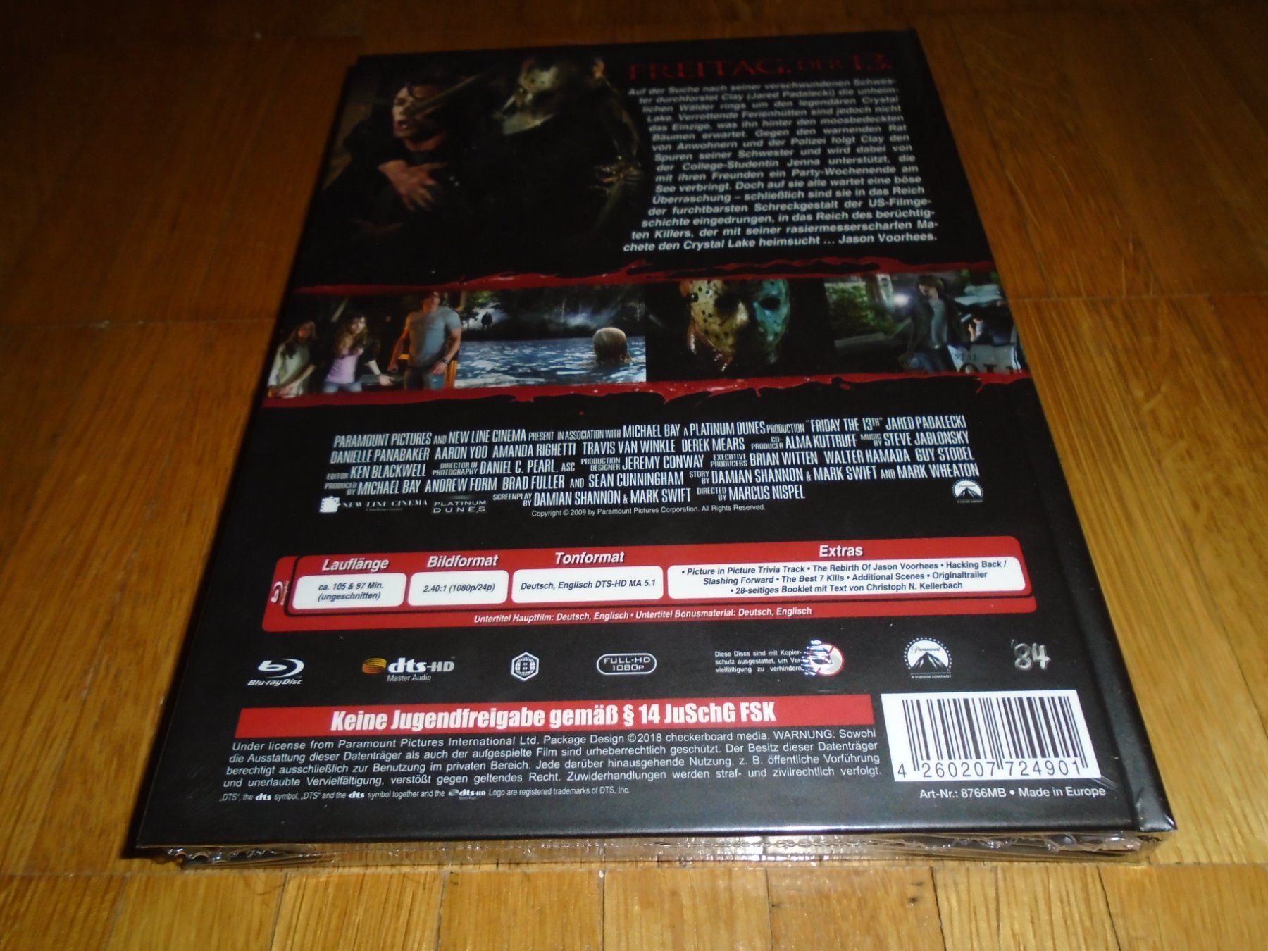 Tous les DVDs: Freitag der 13. - Killer Cut - MEDIABOOK - B - UNCUT – Neuf avec emballage d'origine à Basel par havsok 1