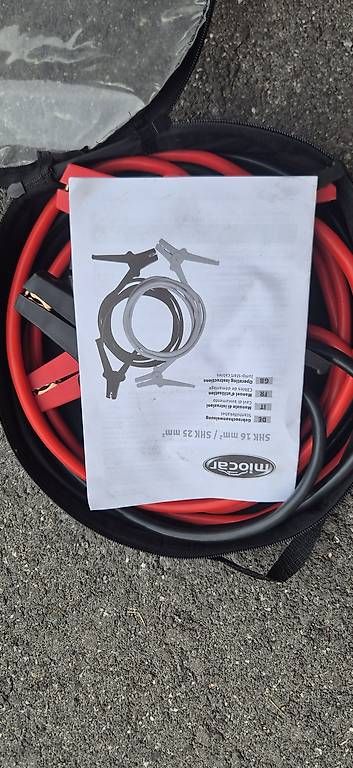 Kabel: Starthilfekabel  – Neu und originalverpackt aus Grabs von brennholz_bruno 1