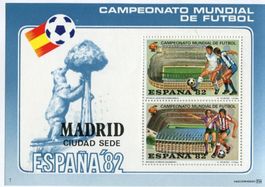 Block "Fussball". Spanien.