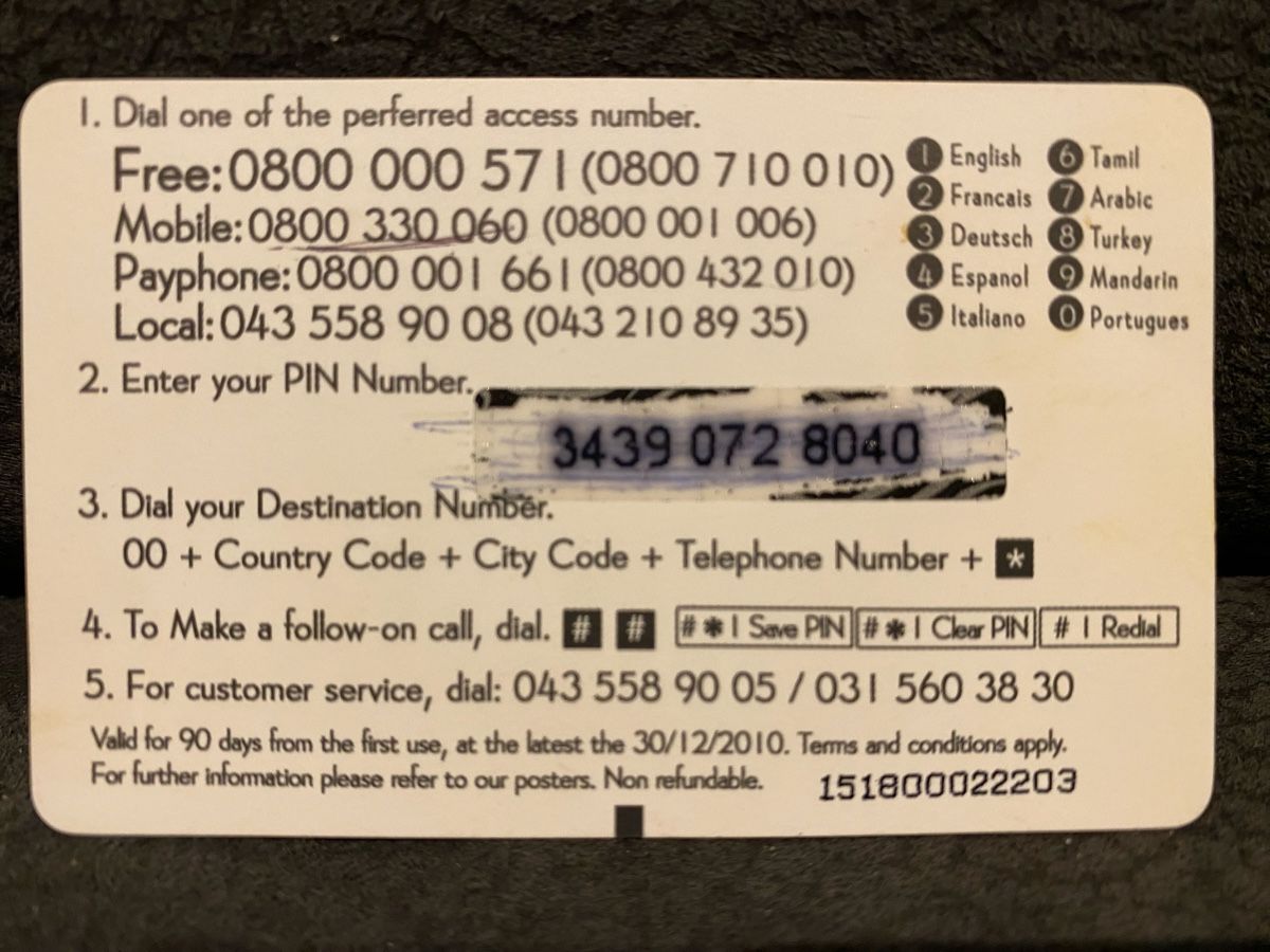 Schede telefoniche: Carte – Usato da Lausanne venduto da babacard10 1