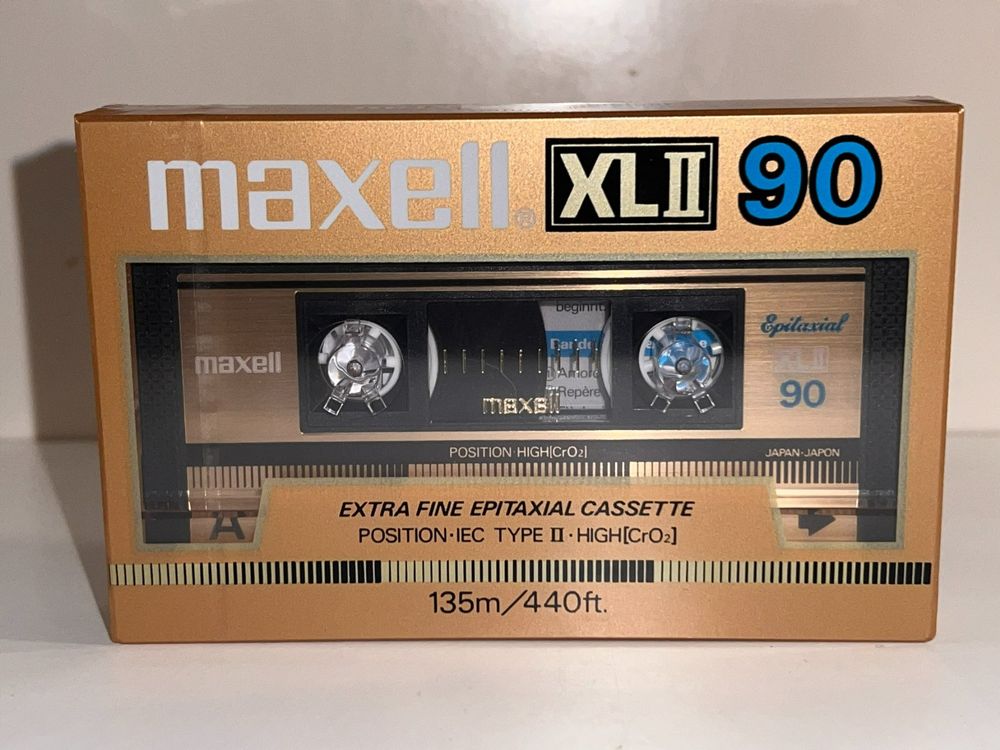 maxell XLII 90 Kassette Type II, Cassetten (Neu (gemäss Beschreibung ...