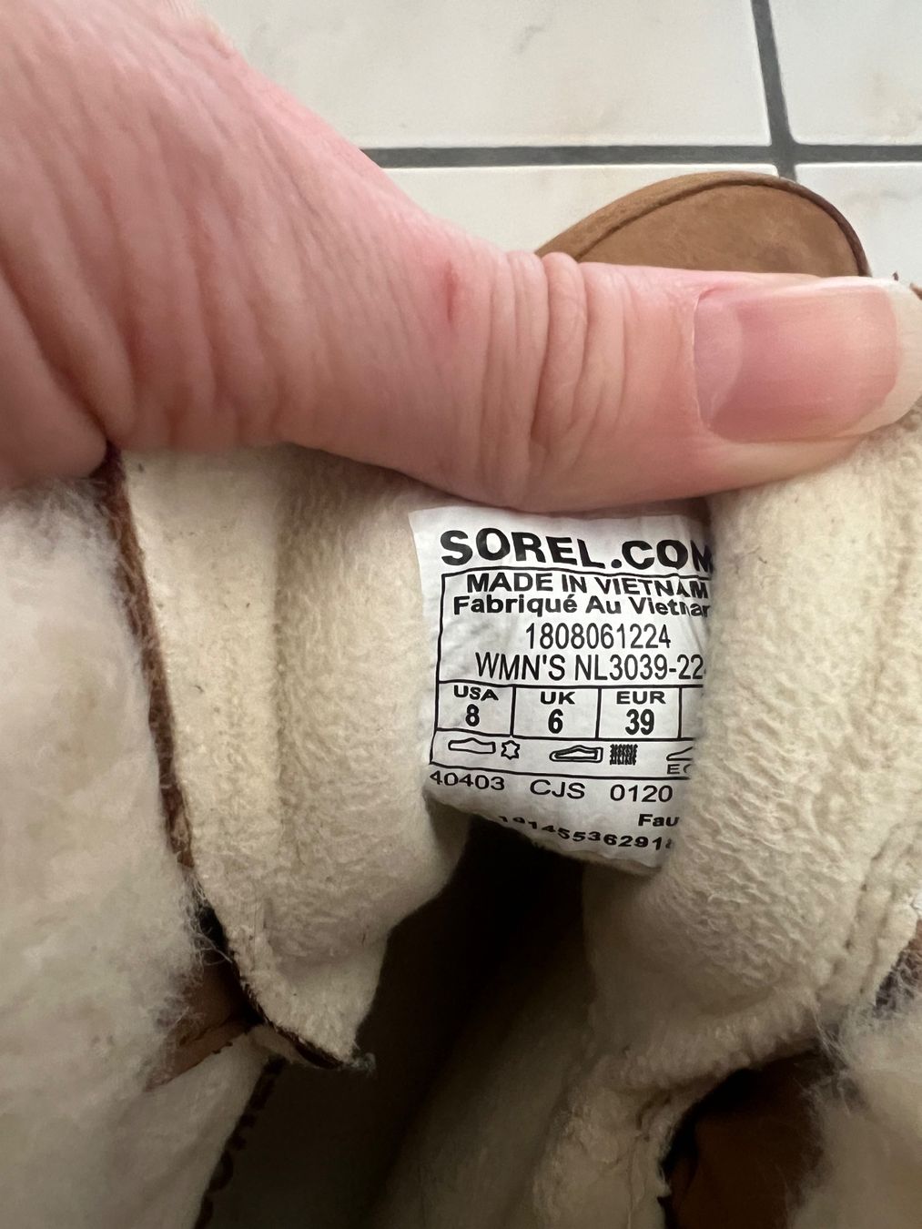 Sorel Scarpe da donna: Bottes de neige Sorel taille 39 – Usato da Martigny venduto da mim_lk7x 2
