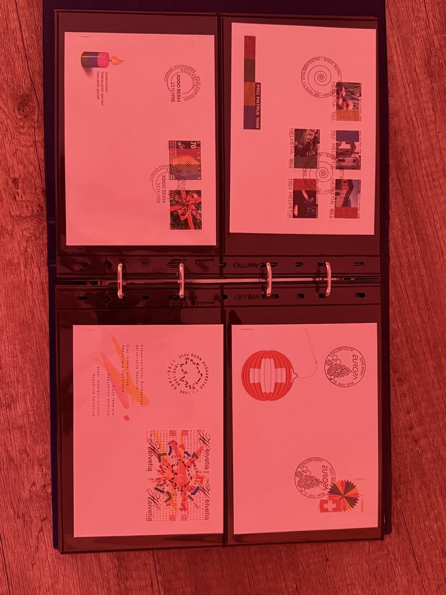 Tutti i francobolli: Album avec FDC Suisse – Usato da Petit-Lancy venduto da Solcarm 7
