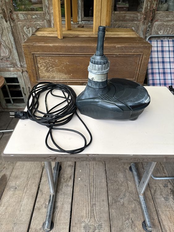 Teichpumpe für den Garten, Frühlingsputz! Kaufen auf Ricardo