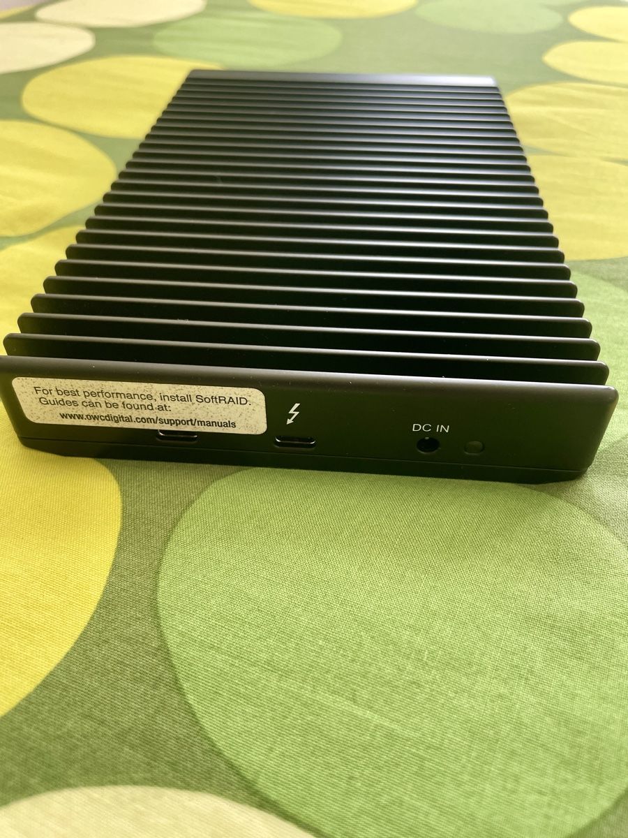 OWC Harddisks: OWC ThunderBlade 2TB, Thunderbolt 3, RAID SSD – Gebraucht aus Versoix von isaacgriberg 1