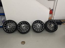 Roues complètes Mercedes 20 pouces original 