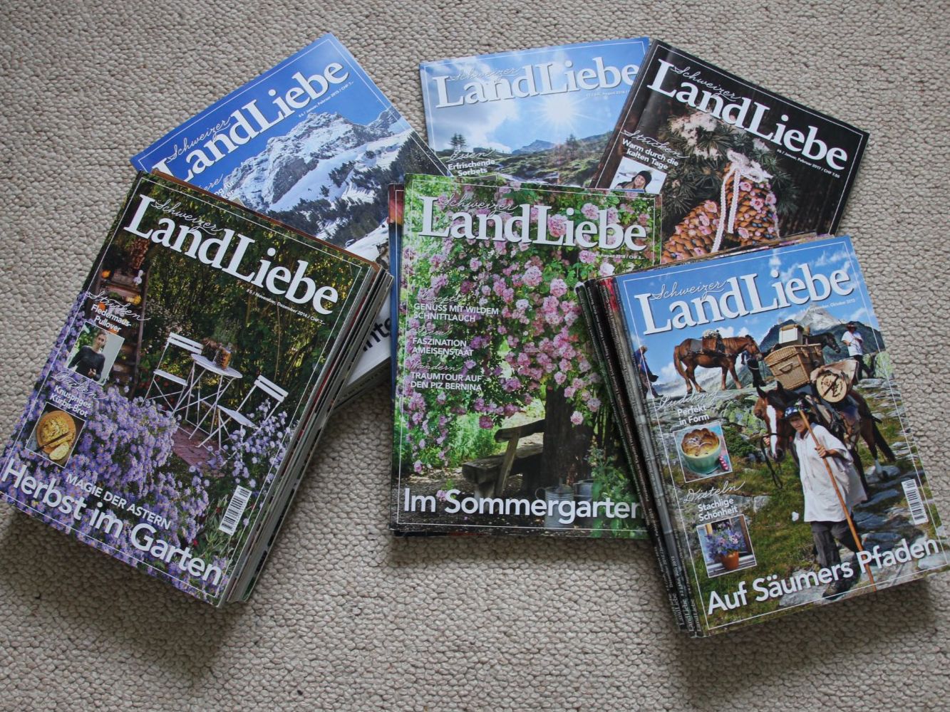 Riviste & Magazine: Schweizer Landliebe - Grosse Sammlung verschiedener Ausgaben – Usato da kleindöttingen venduto da kurtli00