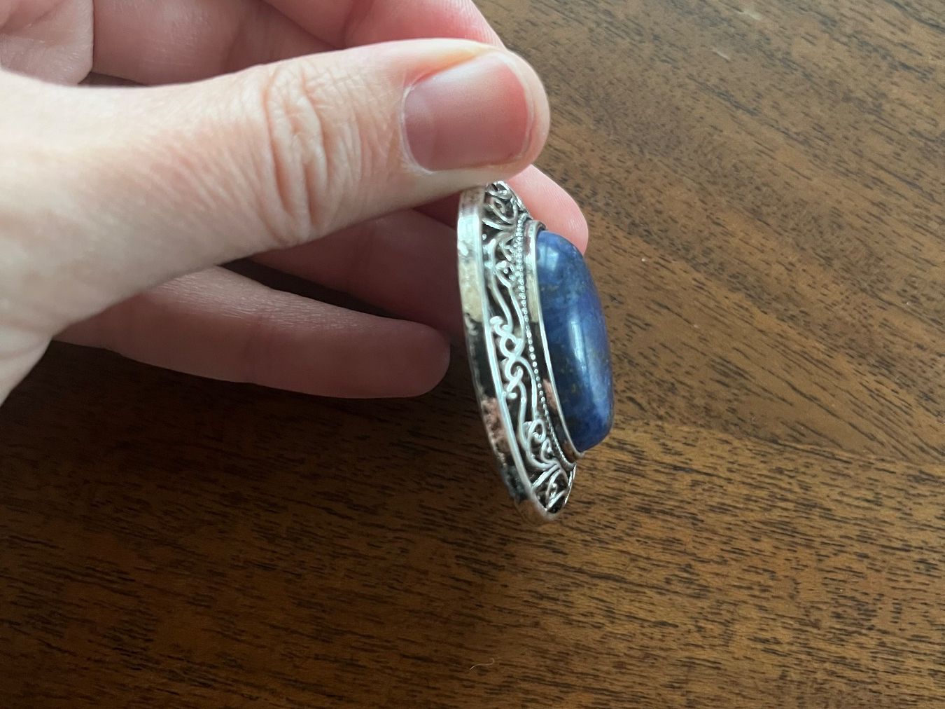 Ciondoli: Lapislazuli Anhänger, Vintage Stil – Nuovo e nell'imballaggio originale da Gams venduto da Mariawicca 4